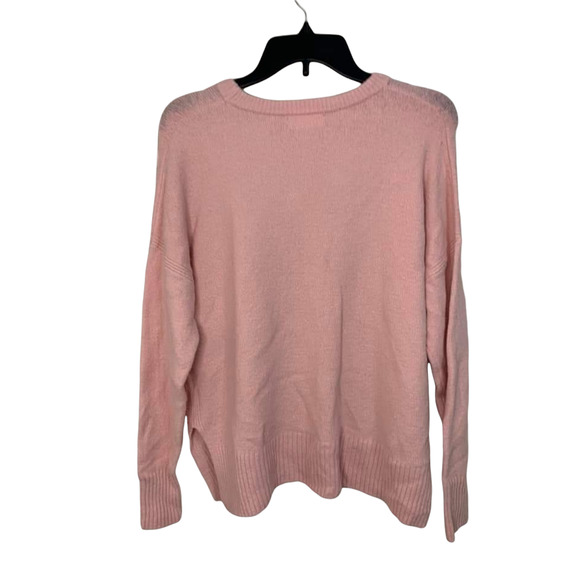 TREASURE & BOND Pink Silver Crew Neck Sweater in XXS NEW - Picture 5 of 5